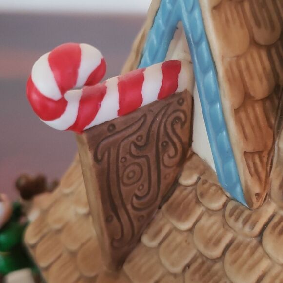 Vintage Partylite "Santa's Workshop" Holiday Tealight Candle Holder (P0269) - Picture 12 of 15